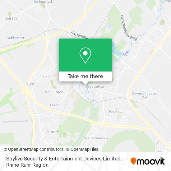 Spylive Security & Entertainment Devices Limited map