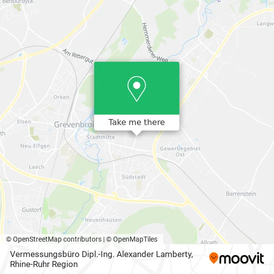 Карта Vermessungsbüro Dipl.-Ing. Alexander Lamberty