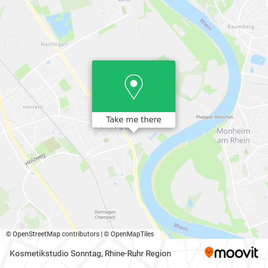 Kosmetikstudio Sonntag map