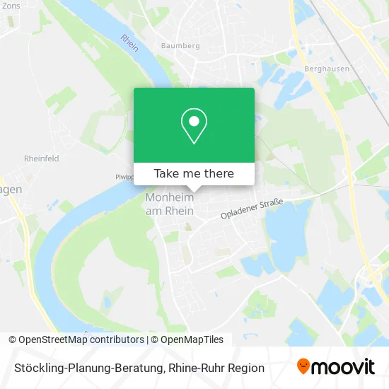 Карта Stöckling-Planung-Beratung