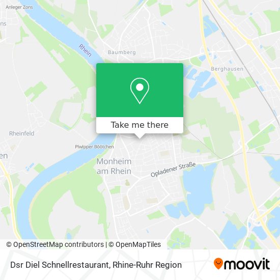 Dsr Diel Schnellrestaurant map
