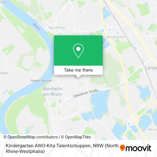 Kindergarten AWO-Kita Talentschuppen map