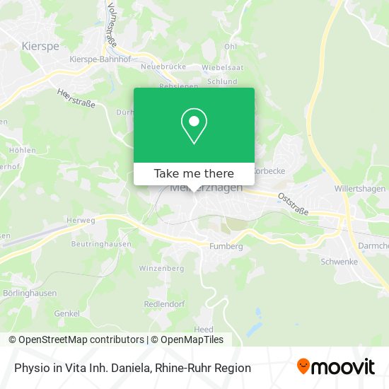 Physio in Vita Inh. Daniela map