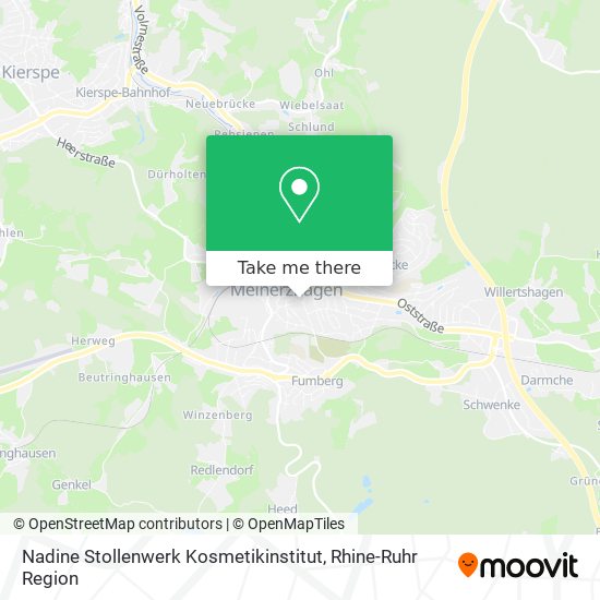 Nadine Stollenwerk Kosmetikinstitut map