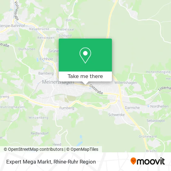 Карта Expert Mega Markt