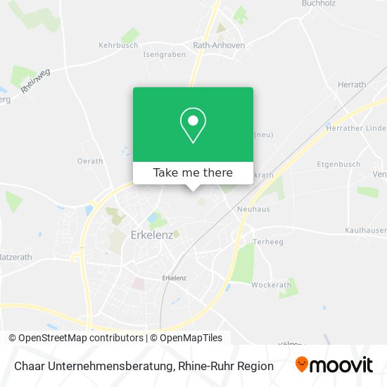 Chaar Unternehmensberatung map