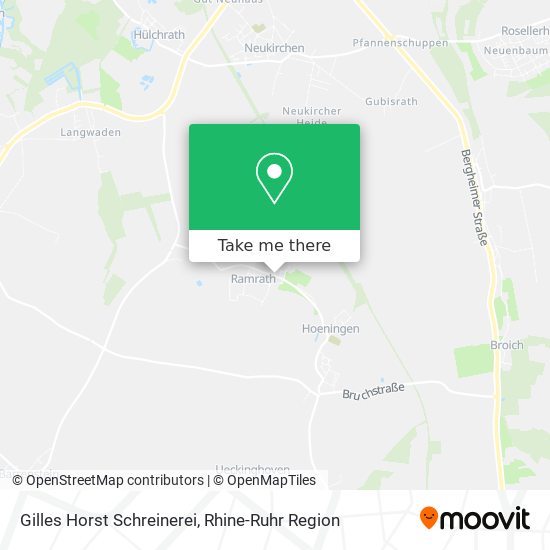 Gilles Horst Schreinerei map