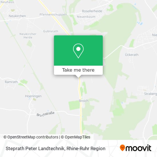 Steprath Peter Landtechnik map