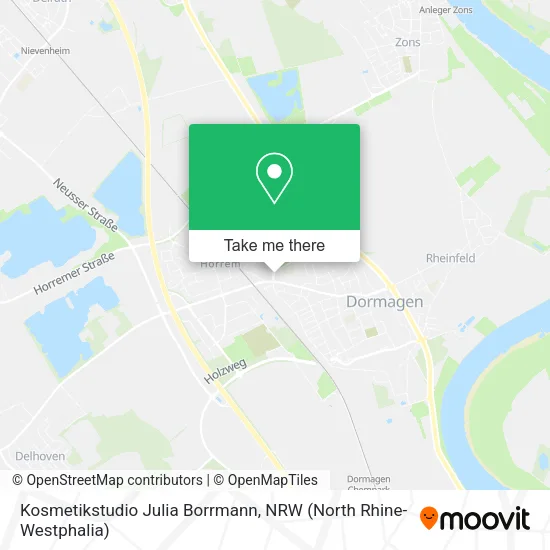 Карта Kosmetikstudio Julia Borrmann