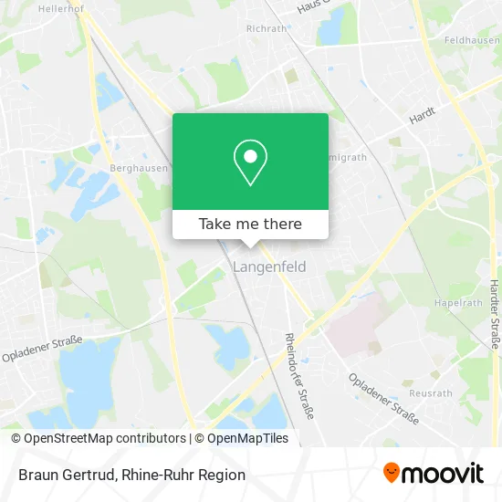 Карта Braun Gertrud