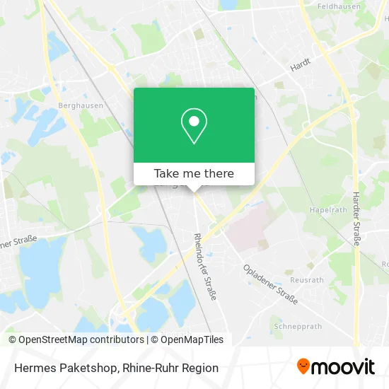 Карта Hermes Paketshop