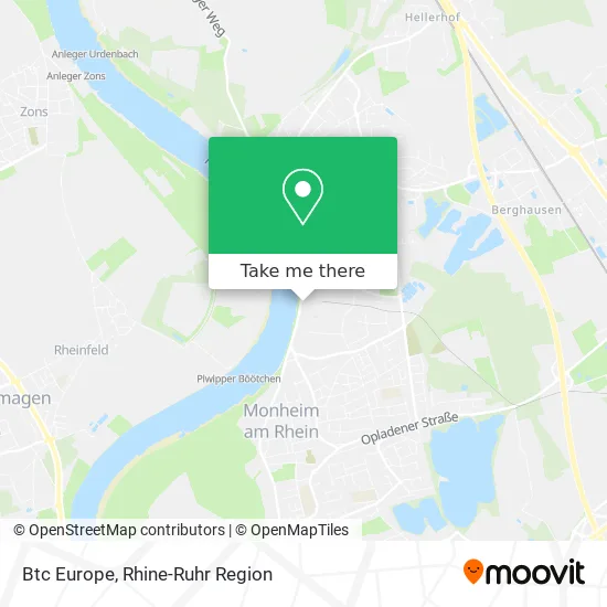 Карта Btc Europe