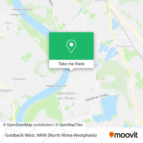 Карта Goldbeck West