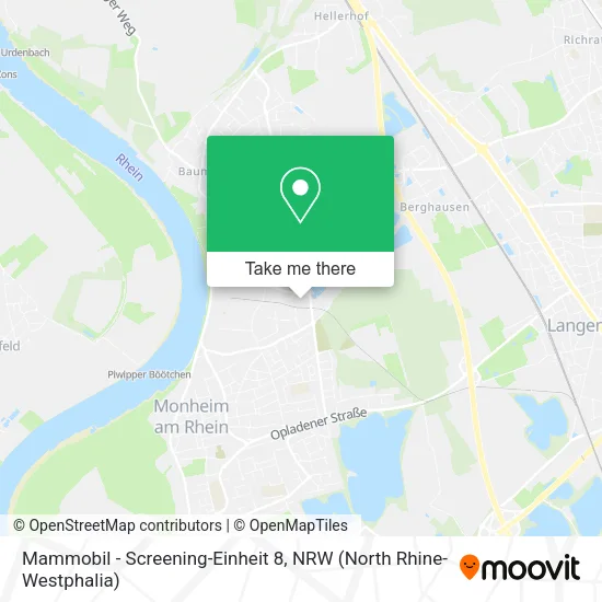 Карта Mammobil - Screening-Einheit 8