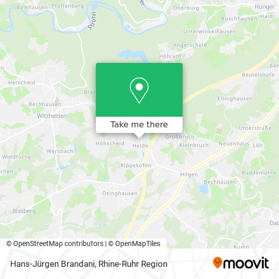 Hans-Jürgen Brandani map