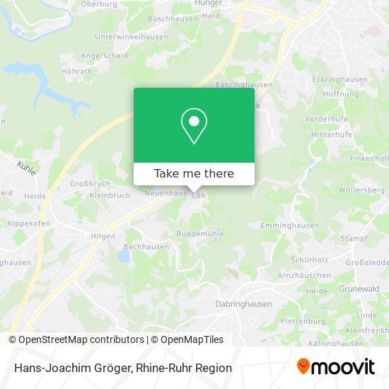 Hans-Joachim Gröger map