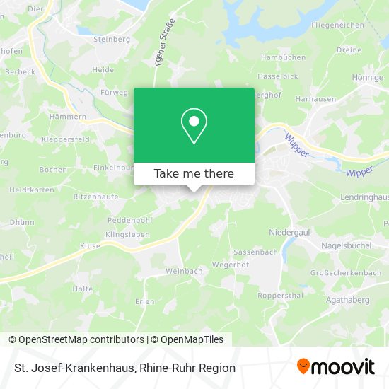 St. Josef-Krankenhaus map