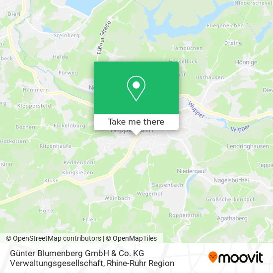 Günter Blumenberg GmbH & Co. KG Verwaltungsgesellschaft map