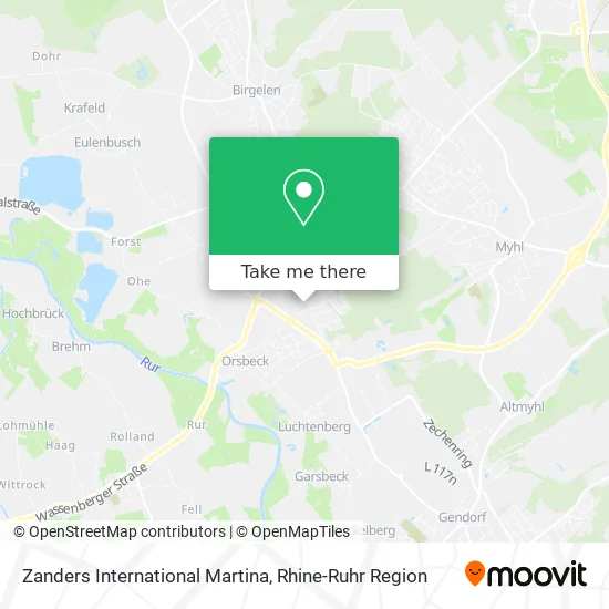 Карта Zanders International Martina