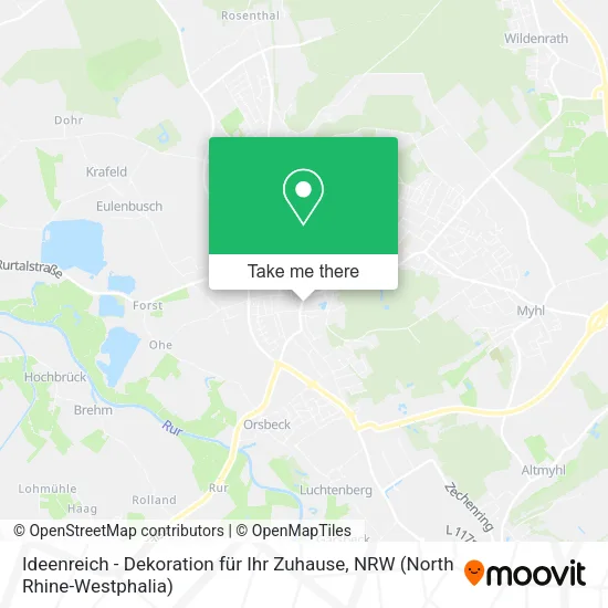Карта Ideenreich - Dekoration für Ihr Zuhause