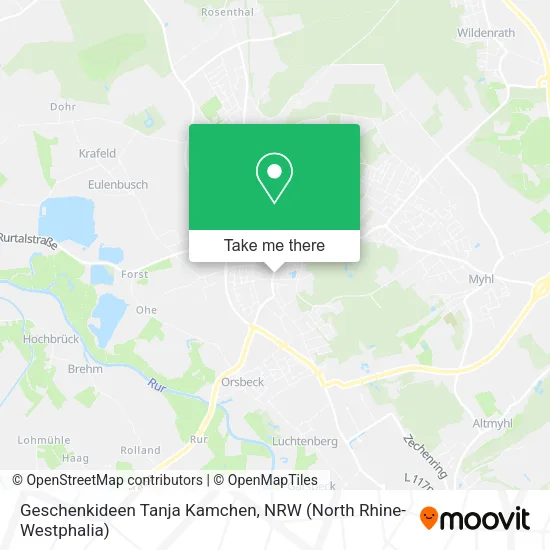 Geschenkideen Tanja Kamchen map