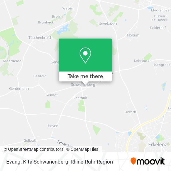 Evang. Kita Schwanenberg map