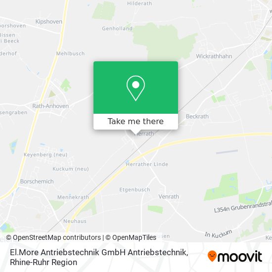 Карта El.More Antriebstechnik GmbH Antriebstechnik