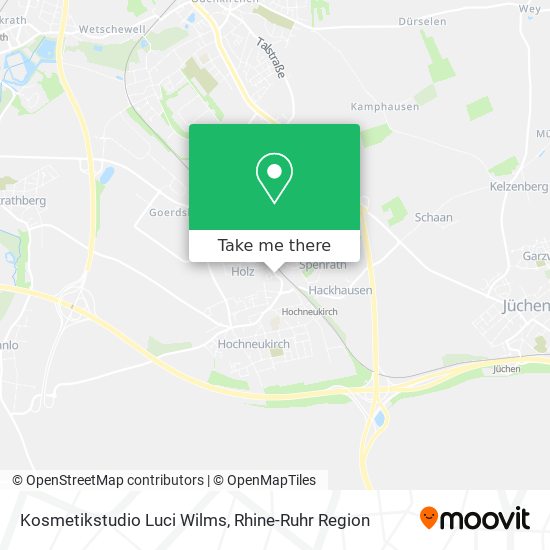 Kosmetikstudio Luci Wilms map
