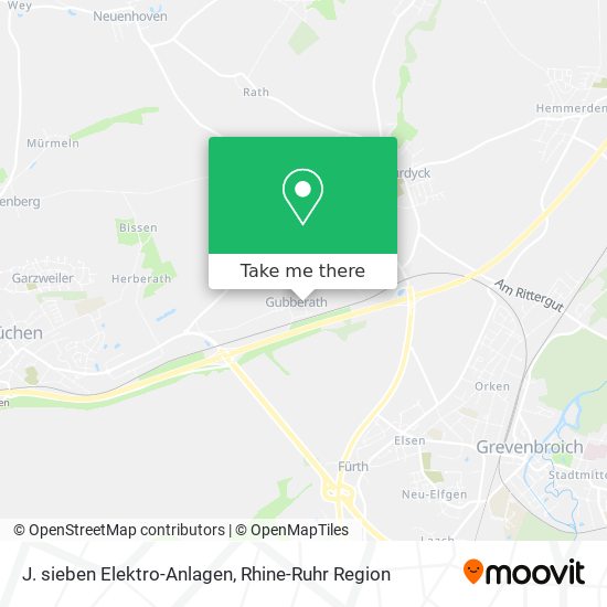 J. sieben Elektro-Anlagen map