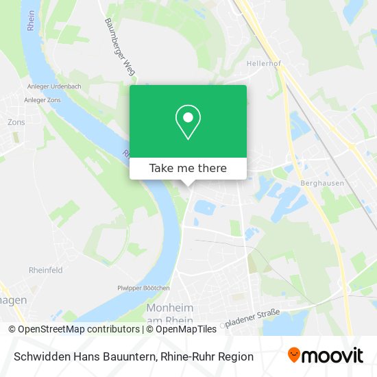 Schwidden Hans Bauuntern map