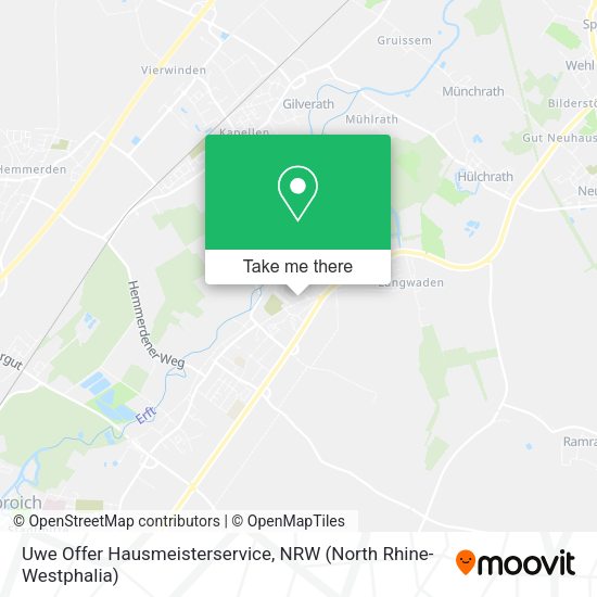 Карта Uwe Offer Hausmeisterservice