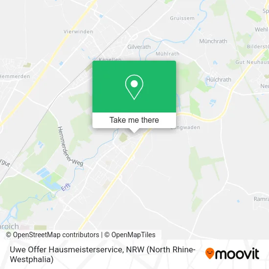 Карта Uwe Offer Hausmeisterservice