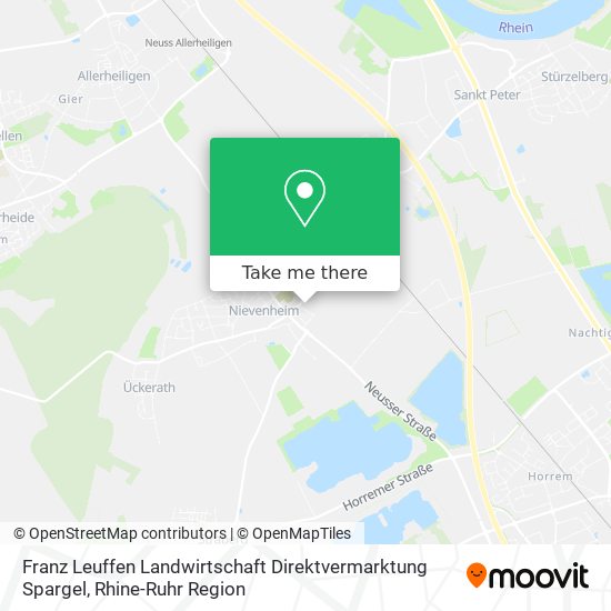 Franz Leuffen Landwirtschaft Direktvermarktung Spargel map
