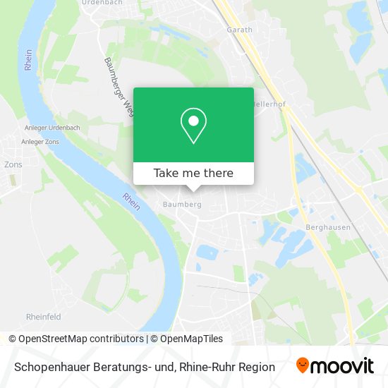 Schopenhauer Beratungs- und map