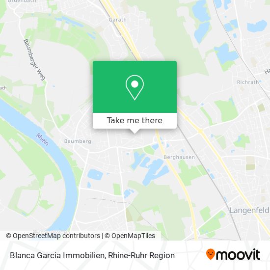 Blanca Garcia Immobilien map