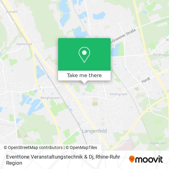 Eventtone Veranstaltungstechnik & Dj map