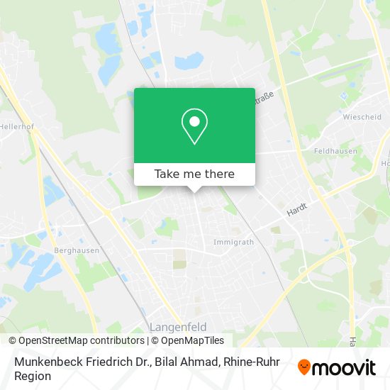Munkenbeck Friedrich Dr., Bilal Ahmad map