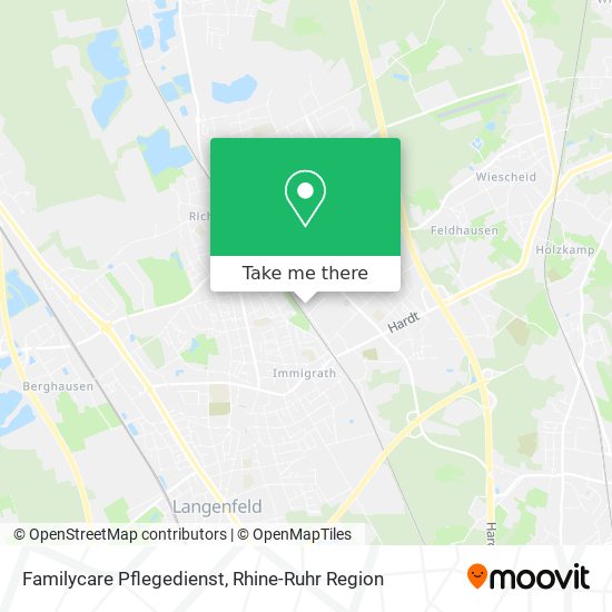 Familycare Pflegedienst map