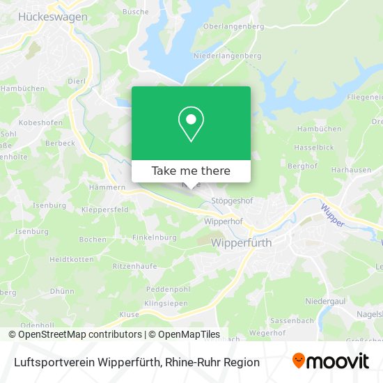 Luftsportverein Wipperfürth map