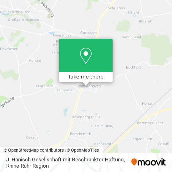 J. Hanisch Gesellschaft mit Beschränkter Haftung map