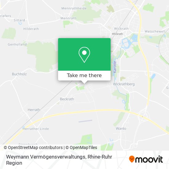 Weymann Vermögensverwaltungs map