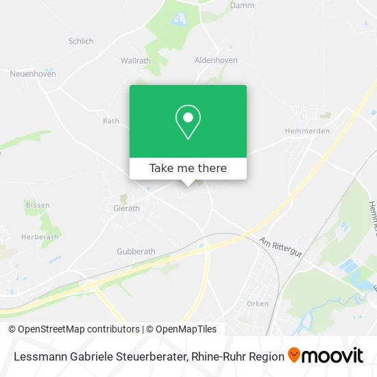 Карта Lessmann Gabriele Steuerberater