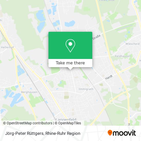 Jörg-Peter Rüttgers map