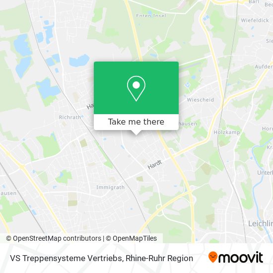 VS Treppensysteme Vertriebs map