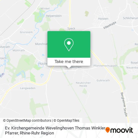 Ev. Kirchengemeinde Wevelinghoven Thomas Winkler Pfarrer map