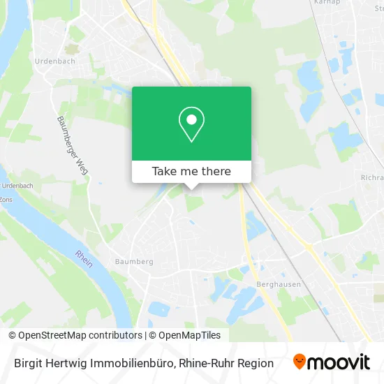 Birgit Hertwig Immobilienbüro map