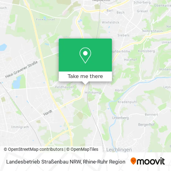 Карта Landesbetrieb Straßenbau NRW