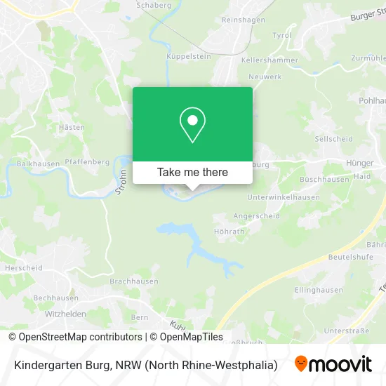 Карта Kindergarten Burg