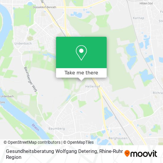 Gesundheitsberatung Wolfgang Detering map