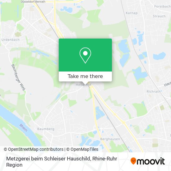 Metzgerei beim Schleiser Hauschild map